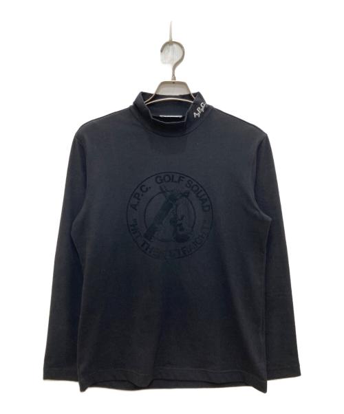 A.P.C. GOLF（アーペーセーゴルフ）A.P.C. GOLF (アーペーセーゴルフ) ハイネックフリースカットソー ブラック サイズ:表記無の古着・服飾アイテム