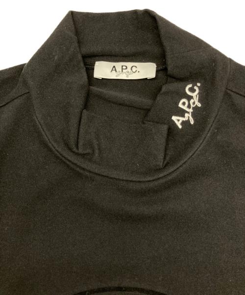 A.P.C. GOLF（アーペーセーゴルフ）A.P.C. GOLF (アーペーセーゴルフ) ハイネックフリースカットソー ブラック サイズ:表記無の古着・服飾アイテム
