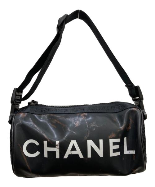 CHANEL（シャネル）CHANEL (シャネル) スポーツラインショルダーバッグ ブラックの古着・服飾アイテム