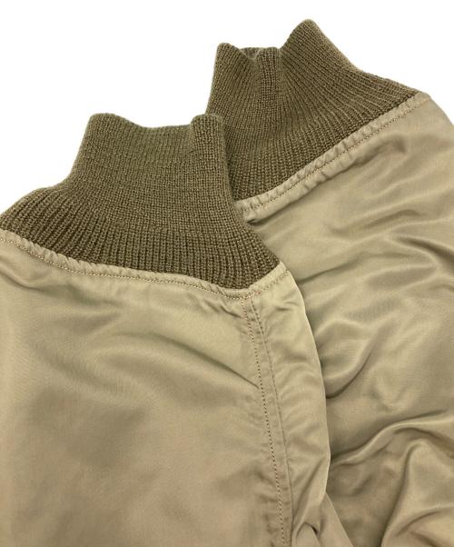 stussy（ステューシー）stussy (ステューシー) MA-1フライトジャケット カーキ サイズ:Ｍの古着・服飾アイテム
