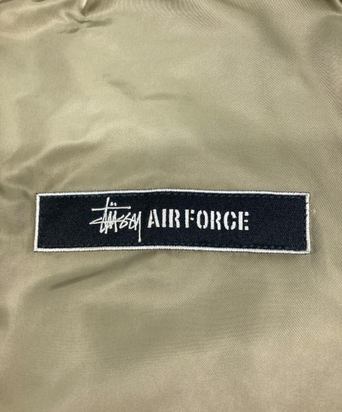stussy（ステューシー）stussy (ステューシー) MA-1フライトジャケット カーキ サイズ:Ｍの古着・服飾アイテム
