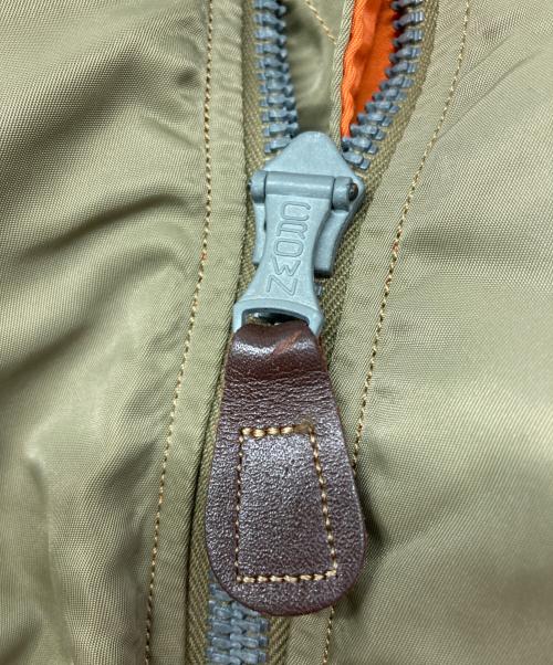 stussy（ステューシー）stussy (ステューシー) MA-1フライトジャケット カーキ サイズ:Ｍの古着・服飾アイテム