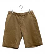 AURALEEオーラリー）の古着「WASHED FINX CHINO SHORTS LIGHTハーフパンツ/ウォッシュド　フィンクス　チノ　ショーツ　ライト　ハーフパンツ」｜ブラウン