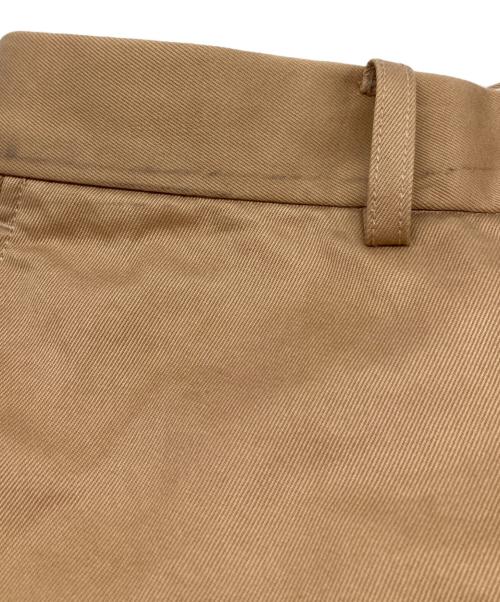 AURALEE（オーラリー）AURALEE (オーラリー) WASHED FINX CHINO SHORTS LIGHTハーフパンツ/ウォッシュド　フィンクス　チノ　ショーツ　ライト　ハーフパンツ ブラウン サイズ:4の古着・服飾アイテム