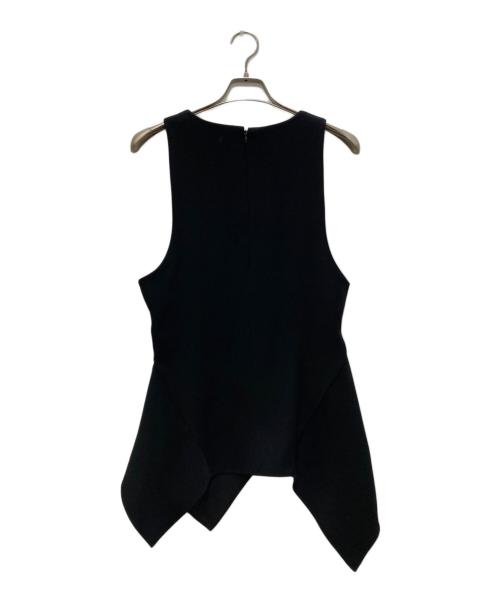 ENFOLD（エンフォルド）ENFOLD (エンフォルド) クラシック天竺 ベストレイヤー ブラック サイズ:38の古着・服飾アイテム