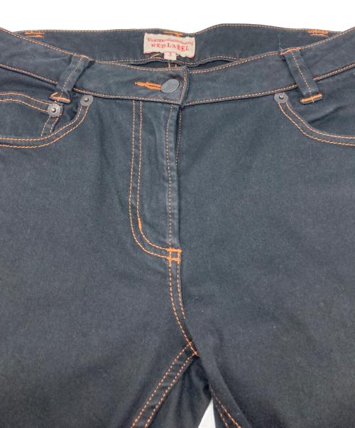 Vivienne Westwood RED LABEL（ヴィヴィアンウエストウッドレッドレーベル）Vivienne Westwood RED LABEL (ヴィヴィアンウエストウッドレッドレーベル) デニムパンツ ブラック サイズ:3の古着・服飾アイテム