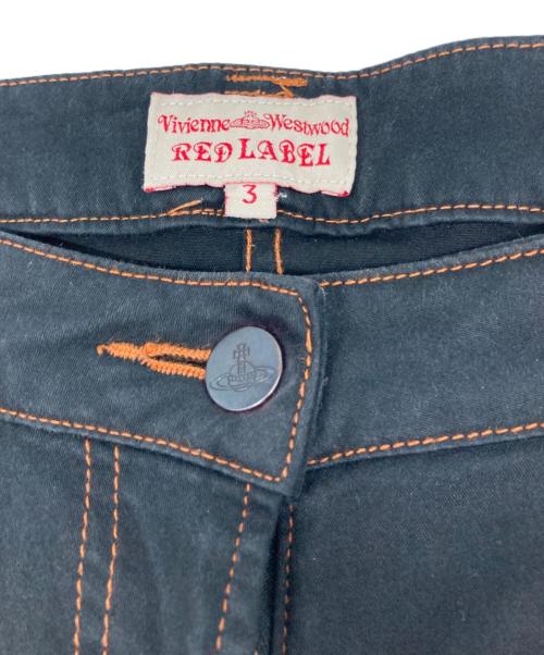 Vivienne Westwood RED LABEL（ヴィヴィアンウエストウッドレッドレーベル）Vivienne Westwood RED LABEL (ヴィヴィアンウエストウッドレッドレーベル) デニムパンツ ブラック サイズ:3の古着・服飾アイテム