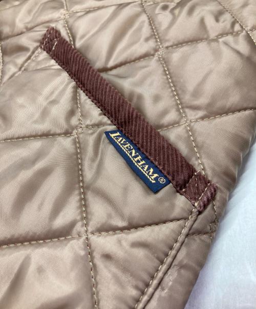 LAVENHAM（ラベンハム）LAVENHAM (ラベンハム) キルティングジャケット ブラウン サイズ:38の古着・服飾アイテム