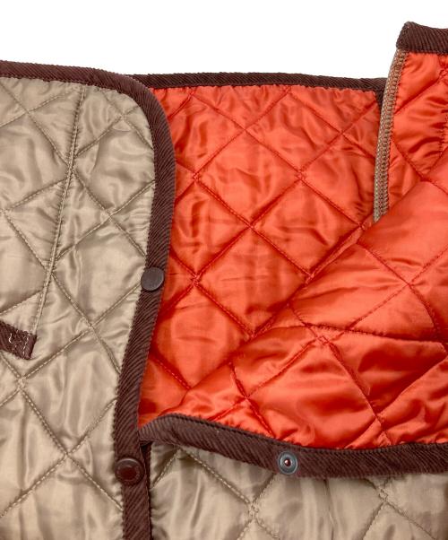 LAVENHAM（ラベンハム）LAVENHAM (ラベンハム) キルティングジャケット ブラウン サイズ:38の古着・服飾アイテム