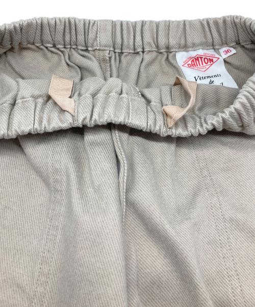 DANTON（ダントン）DANTON (ダントン) DENIM Easy PANTS/デニム　イージー　パンツ ベージュ サイズ:36の古着・服飾アイテム