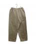 DANTON（ダントン）の古着「DENIM Easy PANTS/デニム　イージー　パンツ」｜ベージュ