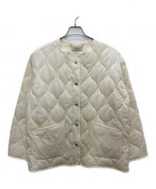 JOURNAL STANDARD relume（ジャーナルスタンダード レリューム）の古着「MINI RIPキルティングブルゾン」｜ホワイト