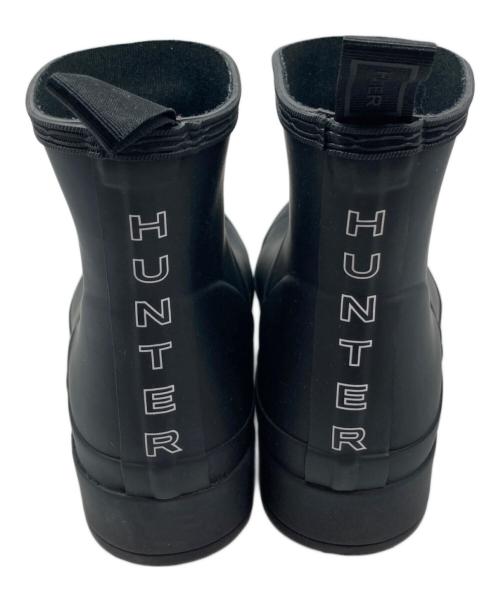 HUNTER（ハンター）HUNTER (ハンター) PLAY BACKSTRAP PRINT BOOT/プレイ　バックストラップ　プリント　ブーツ ブラック サイズ:37の古着・服飾アイテム