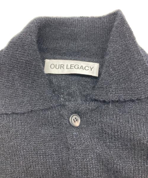 OUR LEGACY（アワーレガシー）OUR LEGACY (アワーレガシー) EVENING POLO/イブニング　ポロ ブラック サイズ:46の古着・服飾アイテム
