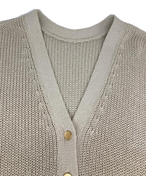 Noble（ノーブル）Noble (ノーブル) Newペーパーヤーンベスト ベージュ サイズ:表記無しの古着・服飾アイテム