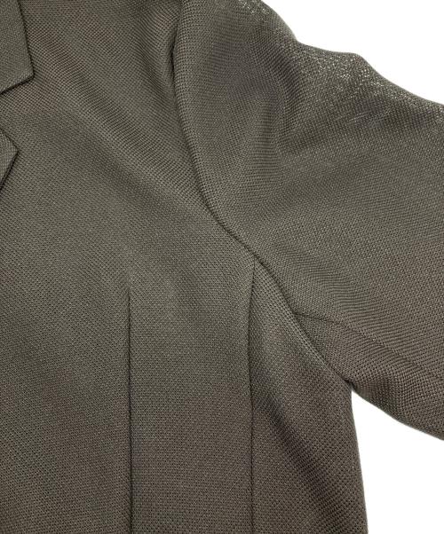 COLLAGE GALLARDAGALANTE（コラージュ ガリャルダガランテ）COLLAGE GALLARDAGALANTE (コラージュ ガリャルダガランテ) 半袖メッシュジャケット ブラウン サイズ:Fの古着・服飾アイテム