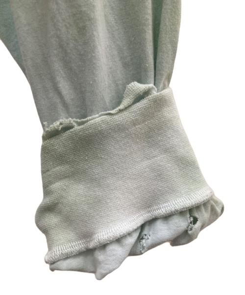 TEPPEI FURUYAMA（テッペイフルヤマ）TEPPEI FURUYAMA (テッペイフルヤマ) ダメージ加工カットソー ブルー サイズ:1の古着・服飾アイテム