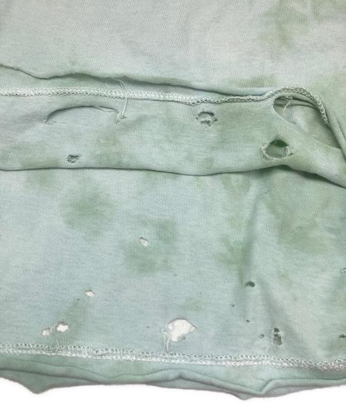 TEPPEI FURUYAMA（テッペイフルヤマ）TEPPEI FURUYAMA (テッペイフルヤマ) ダメージ加工カットソー ブルー サイズ:1の古着・服飾アイテム