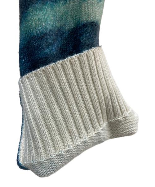 DAIRIKU（ダイリク）DAIRIKU (ダイリク) 18SS Photo Pullover Knit/18SS フォト プルオーバー ニット ブルー サイズ:Ⅿの古着・服飾アイテム