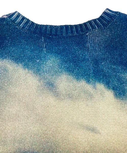 DAIRIKU（ダイリク）DAIRIKU (ダイリク) 18SS Photo Pullover Knit/18SS フォト プルオーバー ニット ブルー サイズ:Ⅿの古着・服飾アイテム
