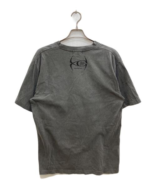 xg（エックスジー）xg (エックスジー) kosuke kawamura (コウスケ カワムラ) GR8 (グレイト) Pigment Dyed Crew Neck Tee/ピグメント ダイド クルー ネック ティー ブラック サイズ:XLの古着・服飾アイテム