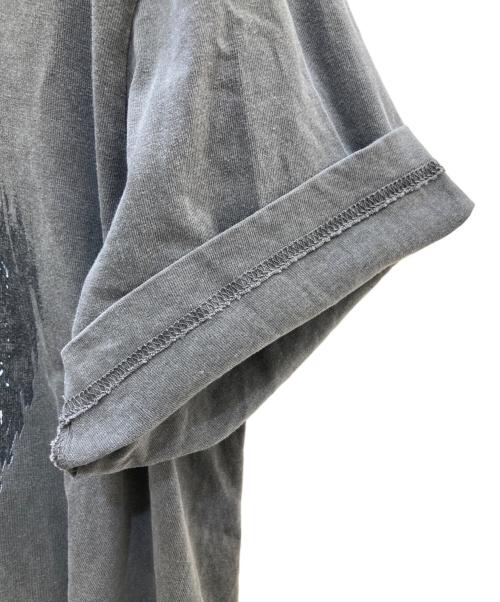 xg（エックスジー）xg (エックスジー) kosuke kawamura (コウスケ カワムラ) GR8 (グレイト) Pigment Dyed Crew Neck Tee/ピグメント ダイド クルー ネック ティー ブラック サイズ:XLの古着・服飾アイテム