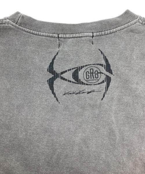 xg（エックスジー）xg (エックスジー) kosuke kawamura (コウスケ カワムラ) GR8 (グレイト) Pigment Dyed Crew Neck Tee/ピグメント ダイド クルー ネック ティー ブラック サイズ:XLの古着・服飾アイテム