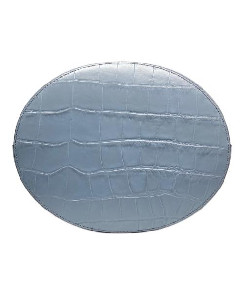 FURLA（フルラ）FURLA (フルラ) ダナエ/ターンロックバケットバッグ ブルーの古着・服飾アイテム