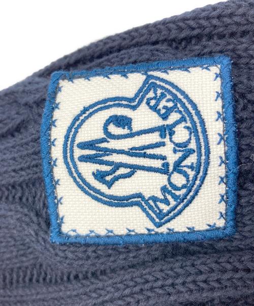 MONCLER GAMME BLEU（モンクレール ガム ブルー）MONCLER GAMME BLEU (モンクレール ガム ブルー) コットンカーディガン ネイビー×レッド サイズ:ＸＳの古着・服飾アイテム