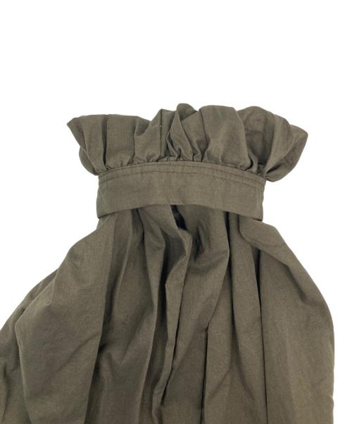 Plage（プラージュ）Plage (プラージュ) ブラウジング ギャザーワンピース カーキ サイズ:38 未使用品の古着・服飾アイテム