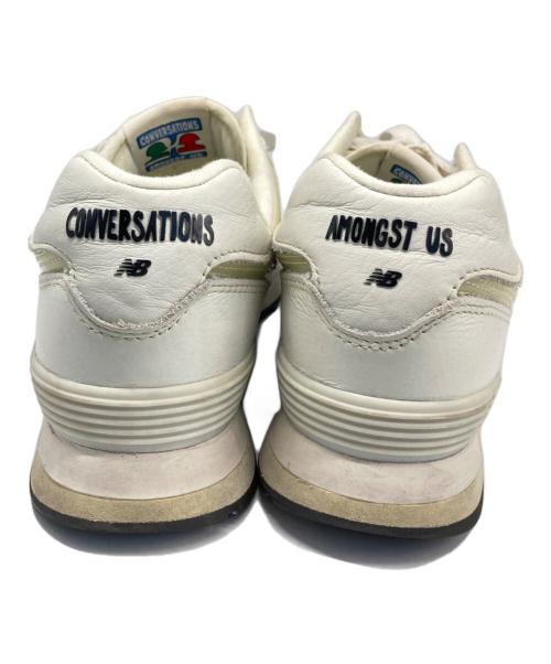 NEW BALANCE（ニューバランス）NEW BALANCE Joe Freshgoods (ジョー・フレッシュグッズ) Conversations Amongst Us/コンバーセーションズ アモンガス アス ローカットスニーカー ホワイト サイズ:27.5㎝の古着・服飾アイテム