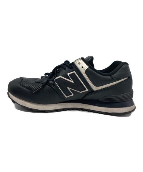 NEW BALANCE（ニューバランス）NEW BALANCE (ニューバランス) COMME des GARCONS JUNYA WATANABE MAN (コム デ ギャルソン ジュンヤ ワタナベ マン) ML574Y12 ブラック サイズ:26㎝の古着・服飾アイテム