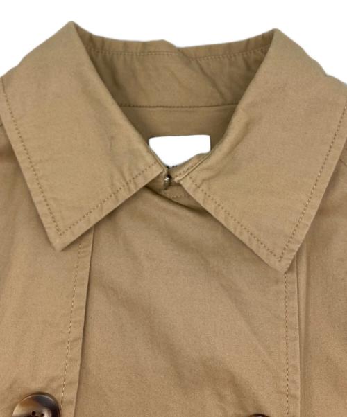 Ameri（アメリ）Ameri (アメリ) CUT OFF TRENCH VEST/カットオフトレンチベスト ベージュ サイズ:FREEの古着・服飾アイテム