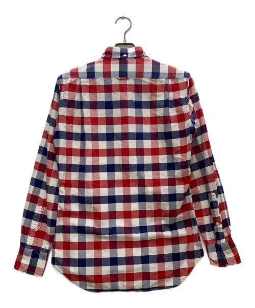 Thom Browne（トムブラウン）Thom Browne (トムブラウン) チェックシャツ レッド×ブルー サイズ:2の古着・服飾アイテム