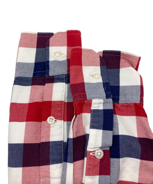Thom Browne（トムブラウン）Thom Browne (トムブラウン) チェックシャツ レッド×ブルー サイズ:2の古着・服飾アイテム
