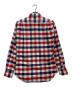 Thom Browne (トムブラウン) チェックシャツ レッド×ブルー サイズ:2：5000円