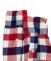 中古・古着 Thom Browne (トムブラウン) チェックシャツ レッド×ブルー サイズ:2：5000円