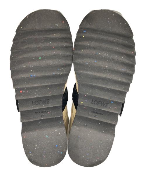 LOEWE（ロエベ）LOEWE (ロエベ) スウェードスリッパ ベージュ サイズ:42の古着・服飾アイテム