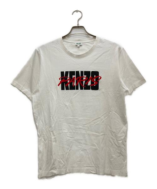 KENZO（ケンゾー）KENZO (ケンゾー) プリントTシャツ ホワイト サイズ:Ｌの古着・服飾アイテム