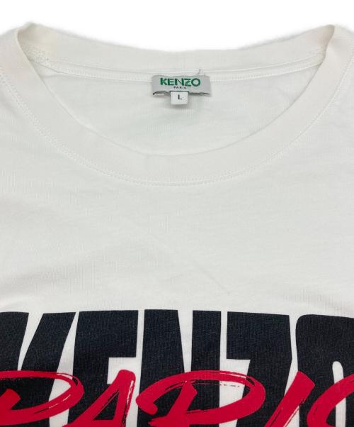 KENZO（ケンゾー）KENZO (ケンゾー) プリントTシャツ ホワイト サイズ:Ｌの古着・服飾アイテム