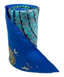 HERMES（エルメス）の古着「カレ90」｜ブルー