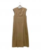 ADOREアドーア）の古着「ノースリーブワンピース」｜ベージュ