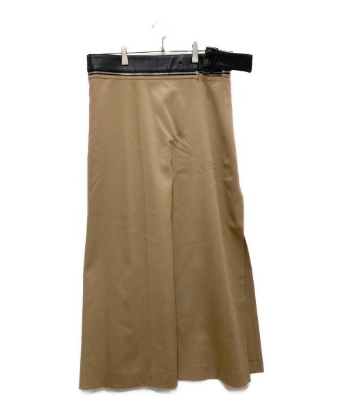 ADORE（アドーア）ADORE (アドーア) ノースリーブワンピース ベージュ サイズ:38の古着・服飾アイテム