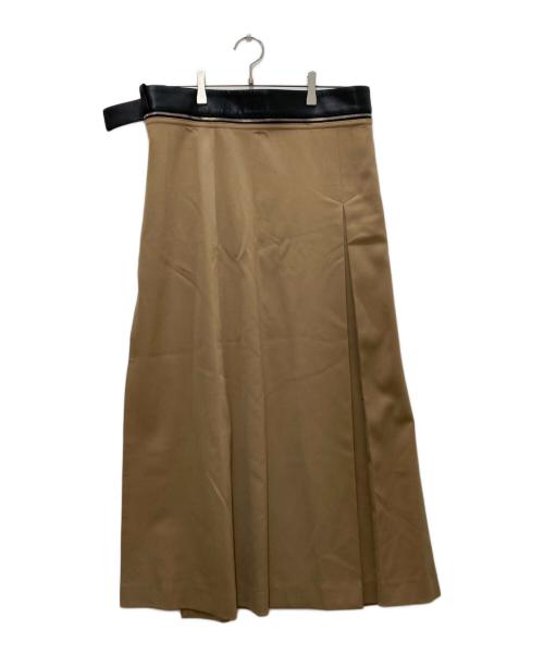 ADORE（アドーア）ADORE (アドーア) ノースリーブワンピース ベージュ サイズ:38の古着・服飾アイテム