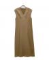 ADORE (アドーア) ノースリーブワンピース ベージュ サイズ:38：8000円