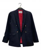 INEDイネド）の古着「ダブルブレストジャケット」｜ネイビー
