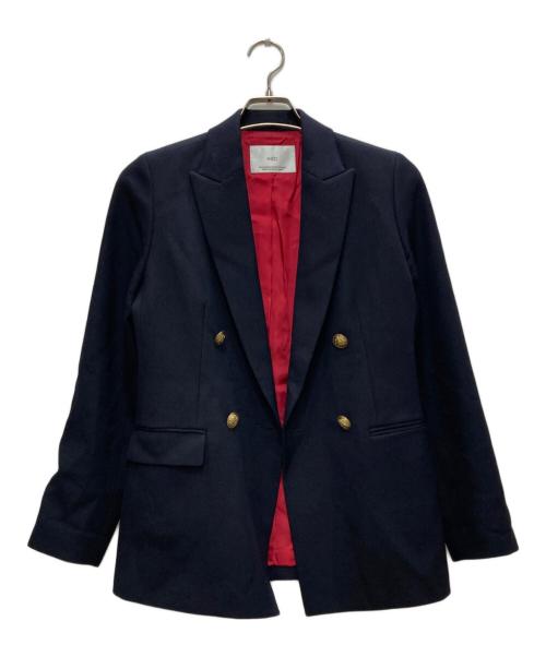INED（イネド）INED (イネド) ダブルブレストジャケット ネイビー サイズ:7の古着・服飾アイテム