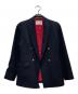 INED（イネド）の古着「ダブルブレストジャケット」｜ネイビー