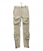 DIESELディーゼル）の古着「スリムカーゴパンツ」｜アイボリー