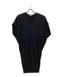HELMUT LANG（ヘルムートラング）の古着「ソナーウールドレス」｜ブラック